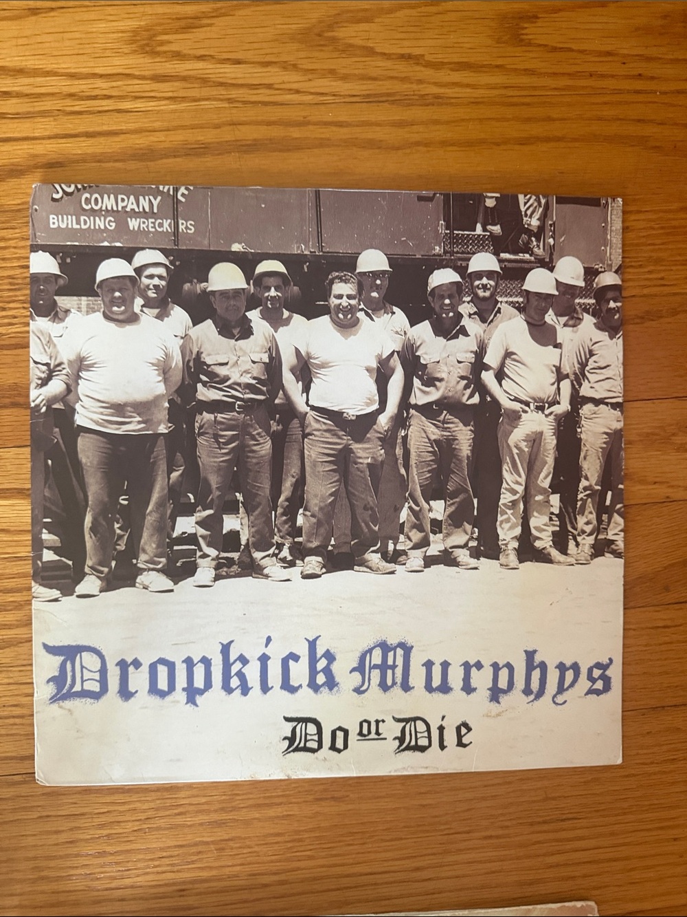 Dropkick Murphys "Do or Die" Vinyl Cover - Blue & Cream Artwork
